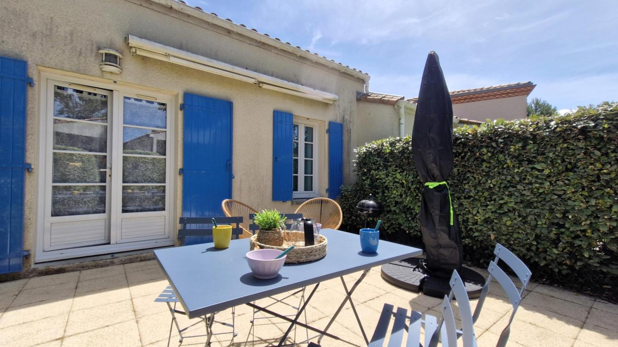 Meschers Sur Gironde - Maisonnette De Vacances - Terrasse - Proche Plage 외부 사진